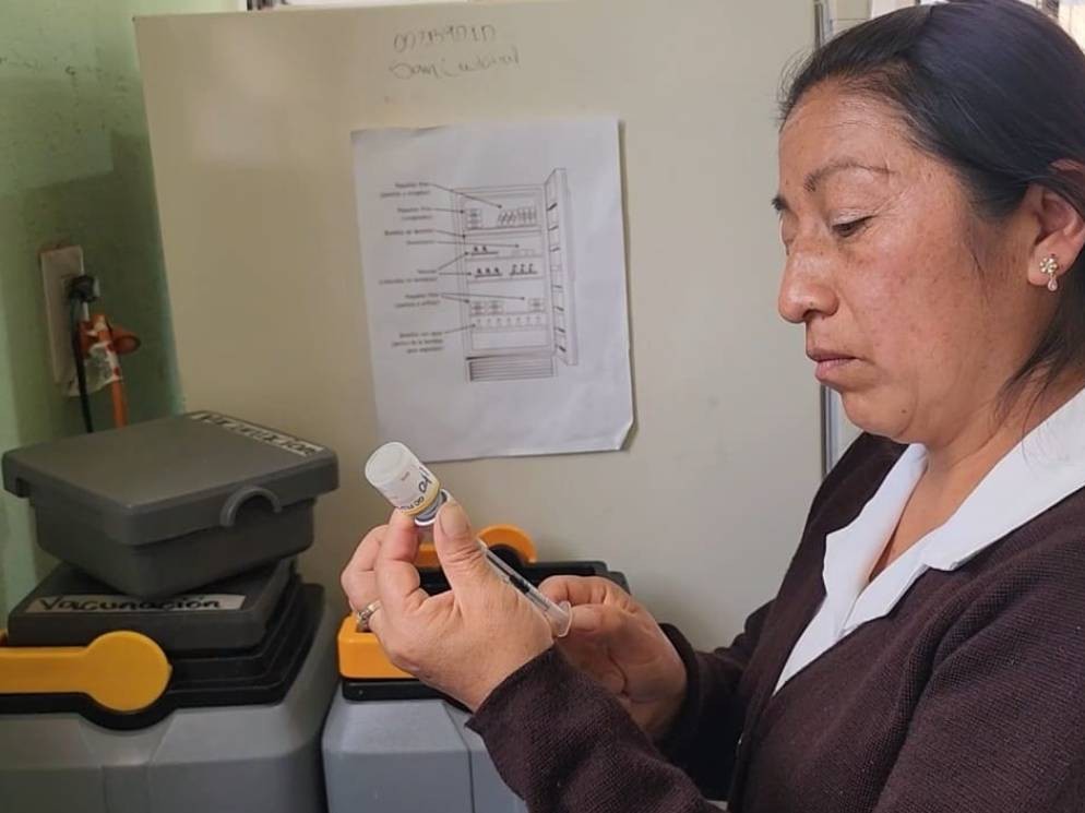 A través de vacunación espera reducir enfermedades 