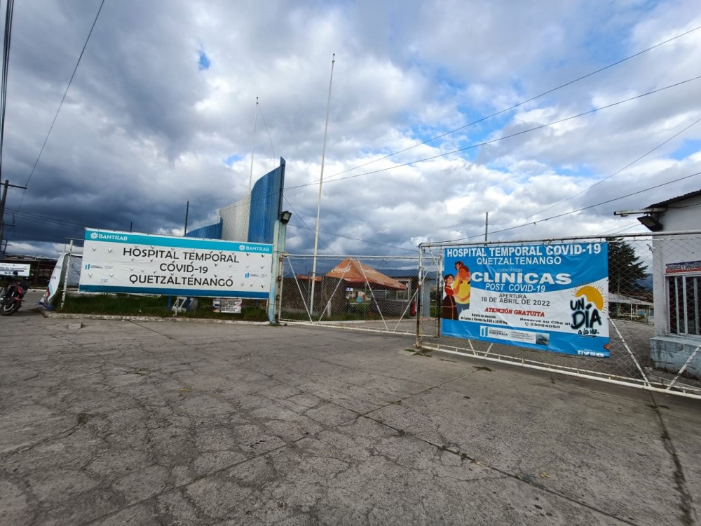 Administración del Hospital Temporal desconoce solicitud de la Muni Xela