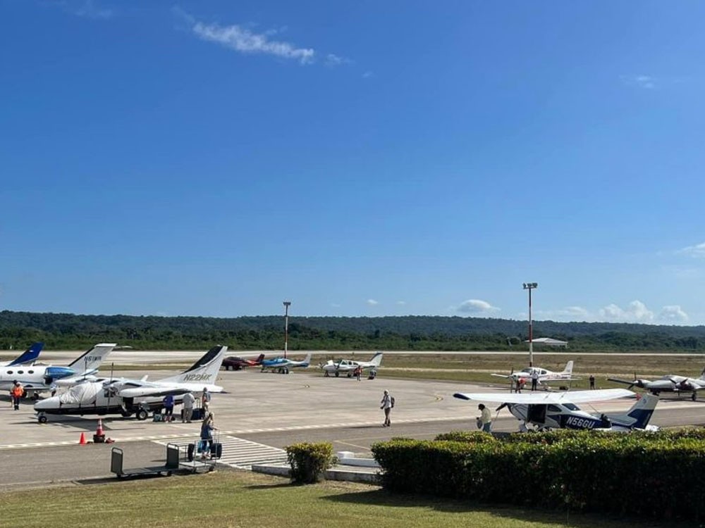 Aeropuerto Internacional Mundo Maya ha recibido cerca de 117 mil pasajeros en 2024