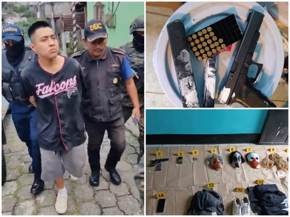 Alias "Chito”, presunto pandillero del barrio 18, es capturado en Colomba