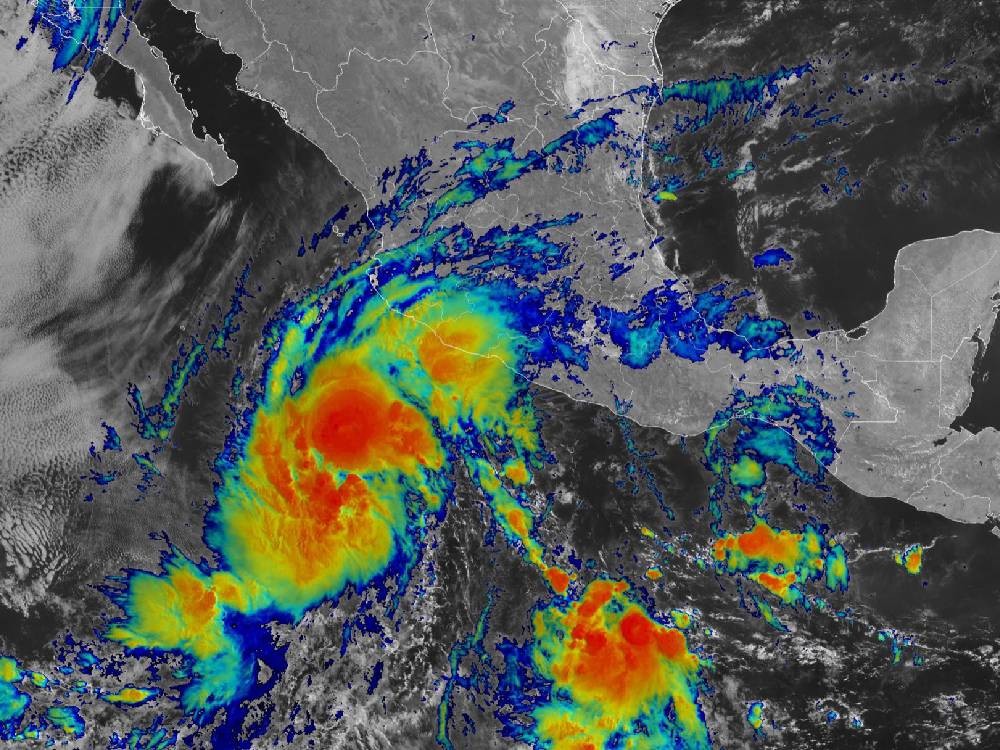Alvin, la primera tormenta tropical de la temporada 