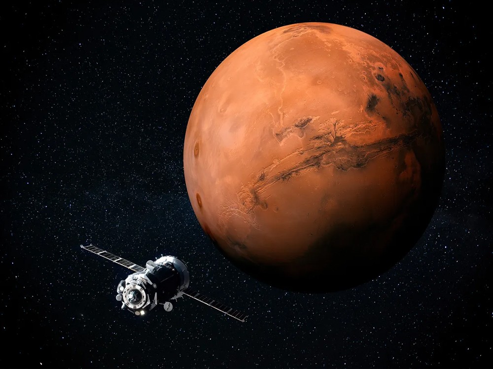 Aquí puedes ver la primera transmisión en directo desde la órbita de Marte 
