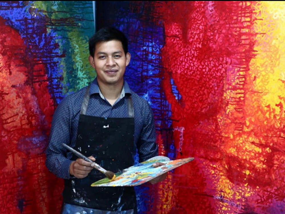 Artista rinde homenaje a campesinos con sus piezas 