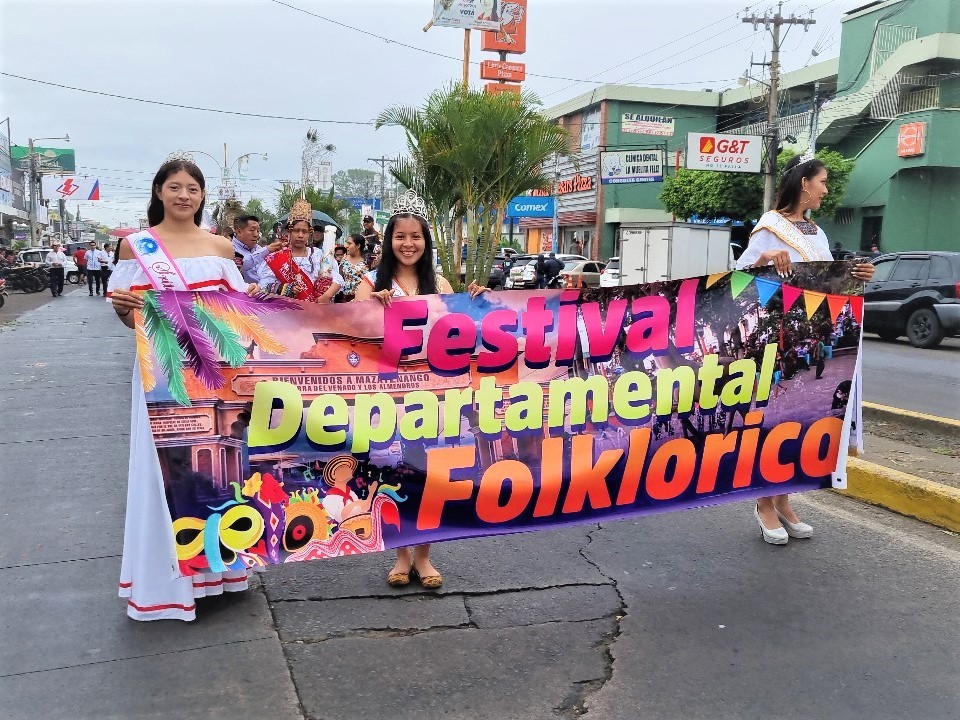 Así se vivió el Desfile Folclórico de Mazatenango
