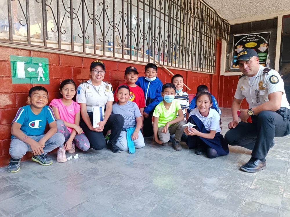 AUDIO: PNC promueve programa "Policía tu amigo" para hablar sobre prevención del delito en escuelas