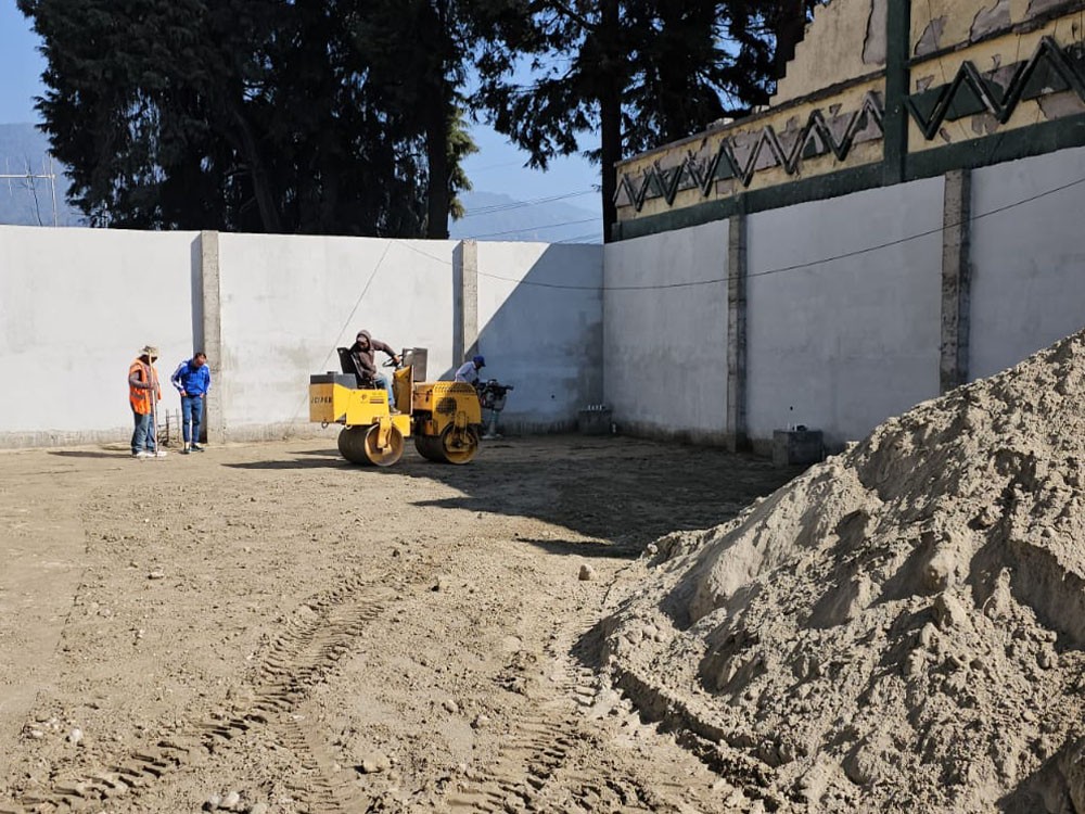 Avanza construcción de edificio de Cruz Roja en San Marcos