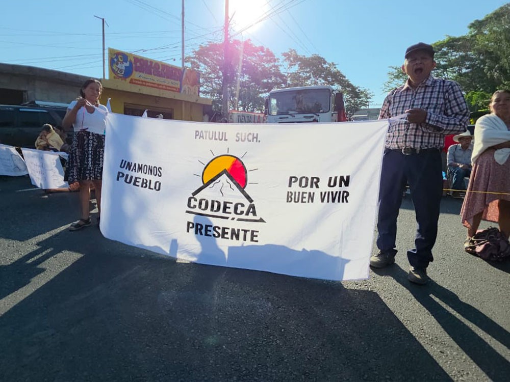 Bloqueos podrían prolongarse si el gobierno no accede a sus peticiones, según dirigentes de CODECA
