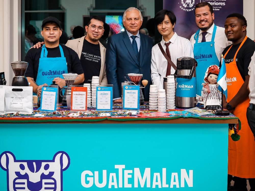 Café guatemalteco participa en evento de degustación en Doha, Qatar