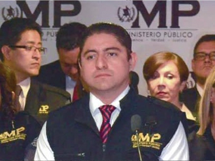 Capturan al exfiscal contra la Corrupción del MP, Stuardo Campo
