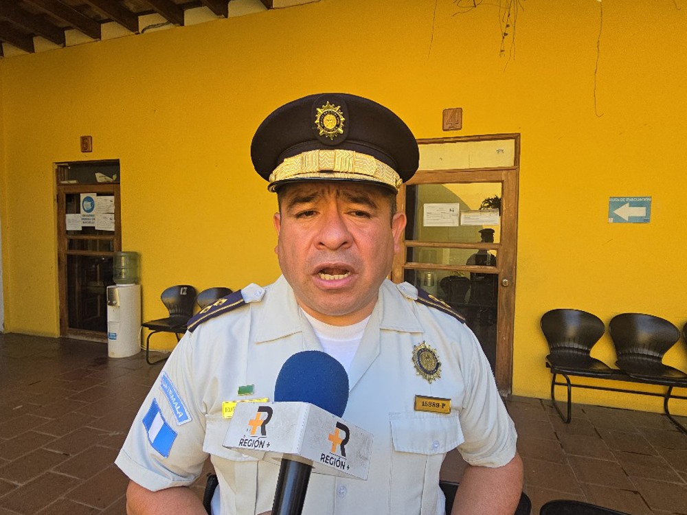 Comisario Eddy Fuentes vuelve a dirigir la seguridad en Suchitepéquez
