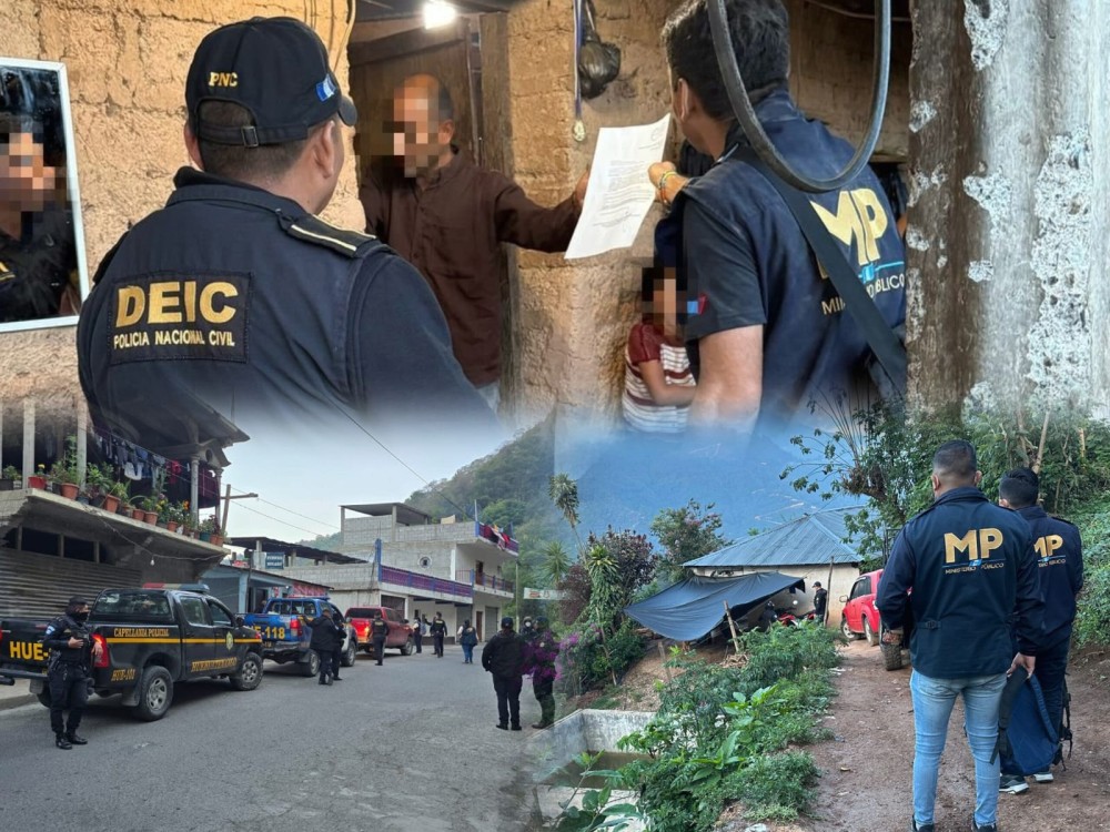 Desarrollan amplio operativo en varios municipios de Huehuetenango