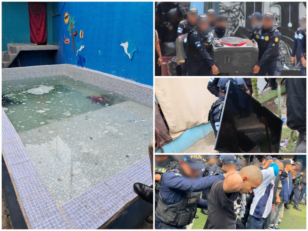 Desde piscina hasta electrodomesticos: los lujos y comodidades de los reos del Preventivo de la zona 18