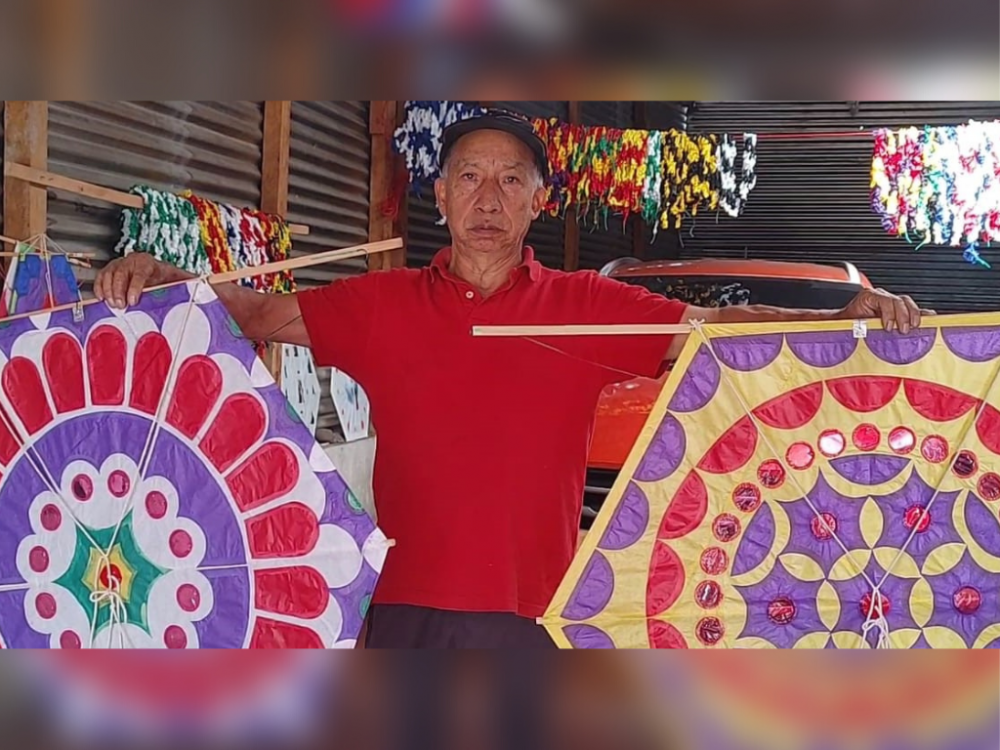 Elaboración de barriletes, una tradición familiar en San Pedro Sacatepéquez