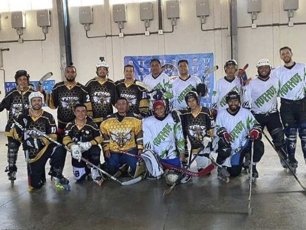 Equipo A de hockey sobre rueda de Huehue gana primera fecha nacional 