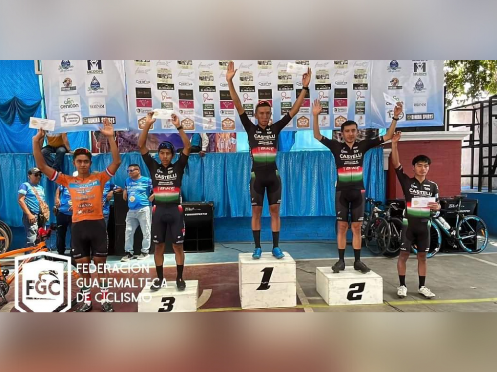 Equipo quetzalteco de ciclismo domina la Clásica de Independencia