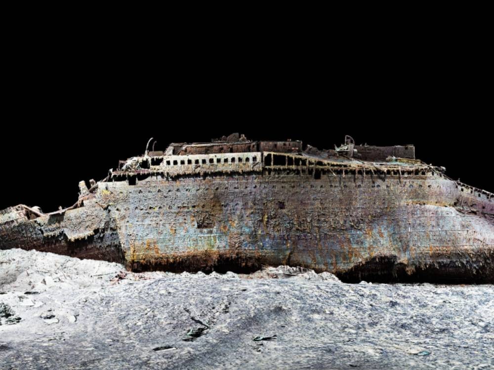 Escaneo 3D al naufragio más famoso del mundo, revela nuevos datos