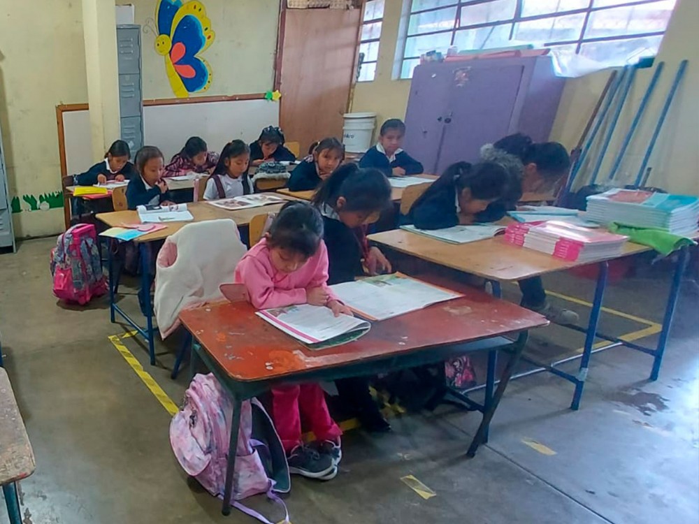 Escuela Manuel Ortega en apuros por falta de espacio para atender a estudiantes 