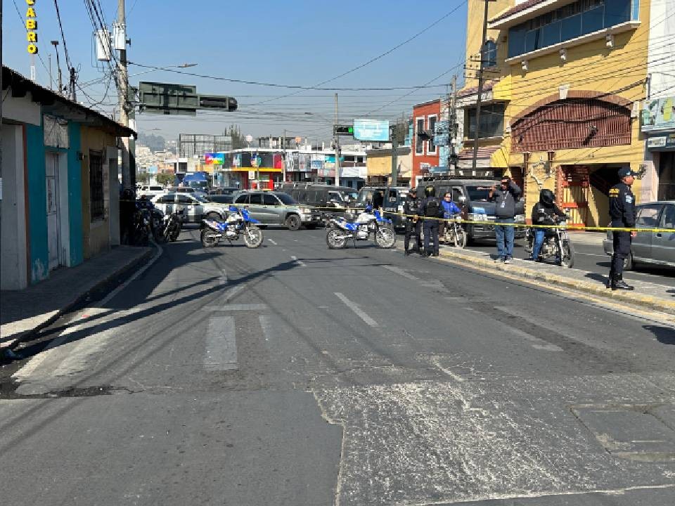 Esto se sabe sobre hecho armado en la zona 1 de Quetzaltenango 