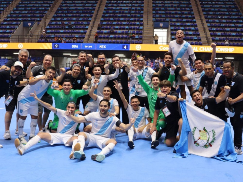 Guatemala clasifica a su sexto mundial en Futsal