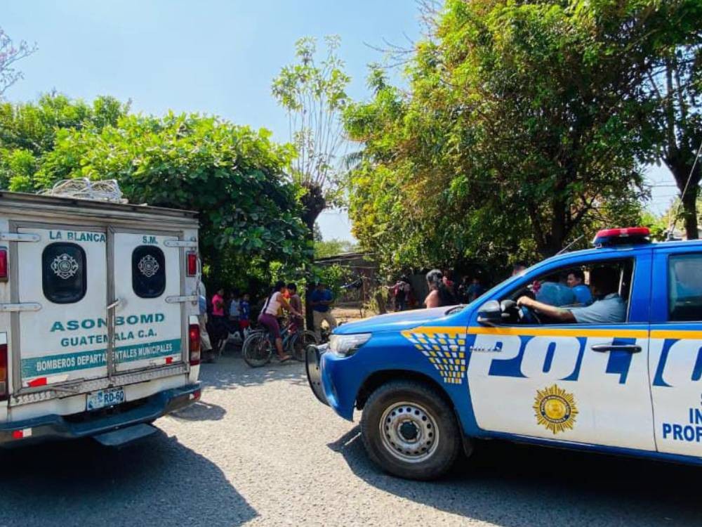 Hombre es asesinado en La Blanca, San Marcos 