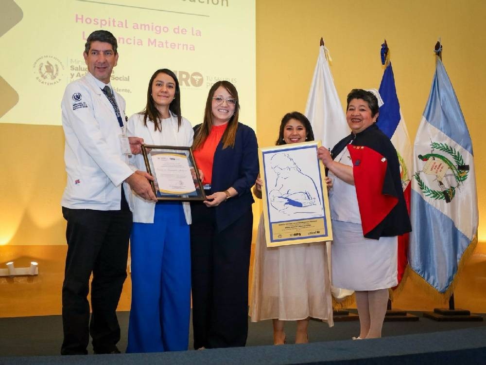 Hospital Regional de Occidente recibe certificación de parte de UNICEF