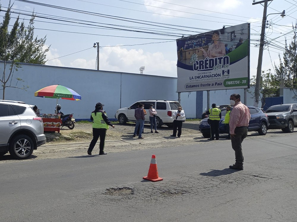 Huehuetenango: PMT sanciona a pilotos por no acatar reglamento de tránsito