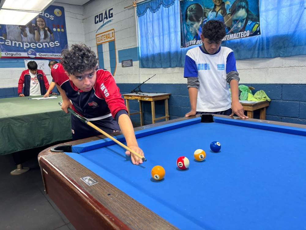 Impulsan proyecto escolar de billar deportivo