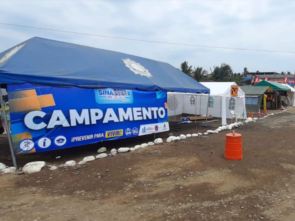 Instalarán campamentos para apoyo a turistas