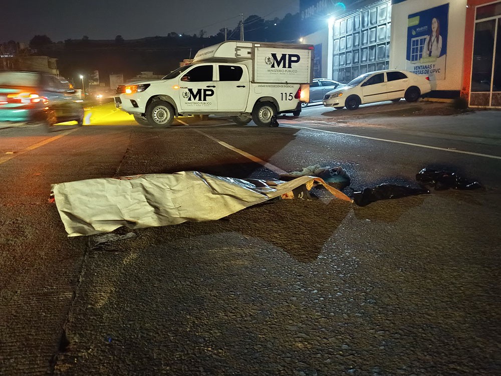 Joven motociclista pierde la vida tras ser arrollado en zona 11 de Quetzaltenango