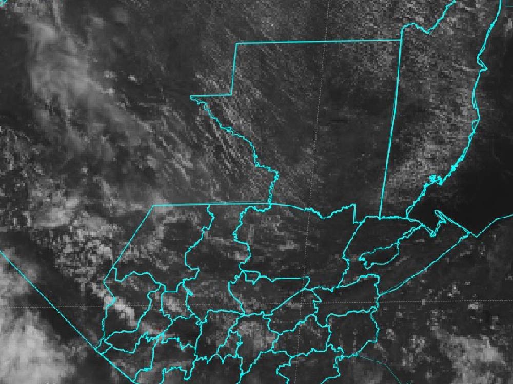 Lluvias persistirán durante el fin de semana 