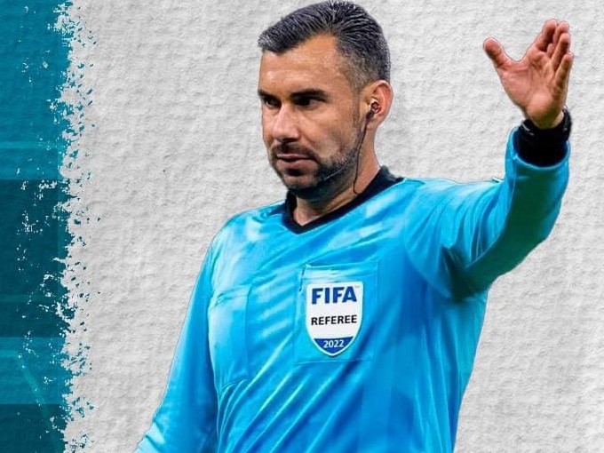 Mario Escobar será parte de los 36 árbitros en el mundial de Catar 2022
