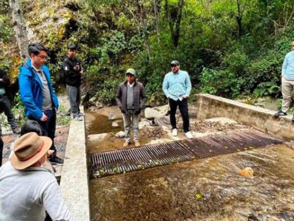 MEM visita minicentral hidroeléctrica comunitaria en San Marcos 