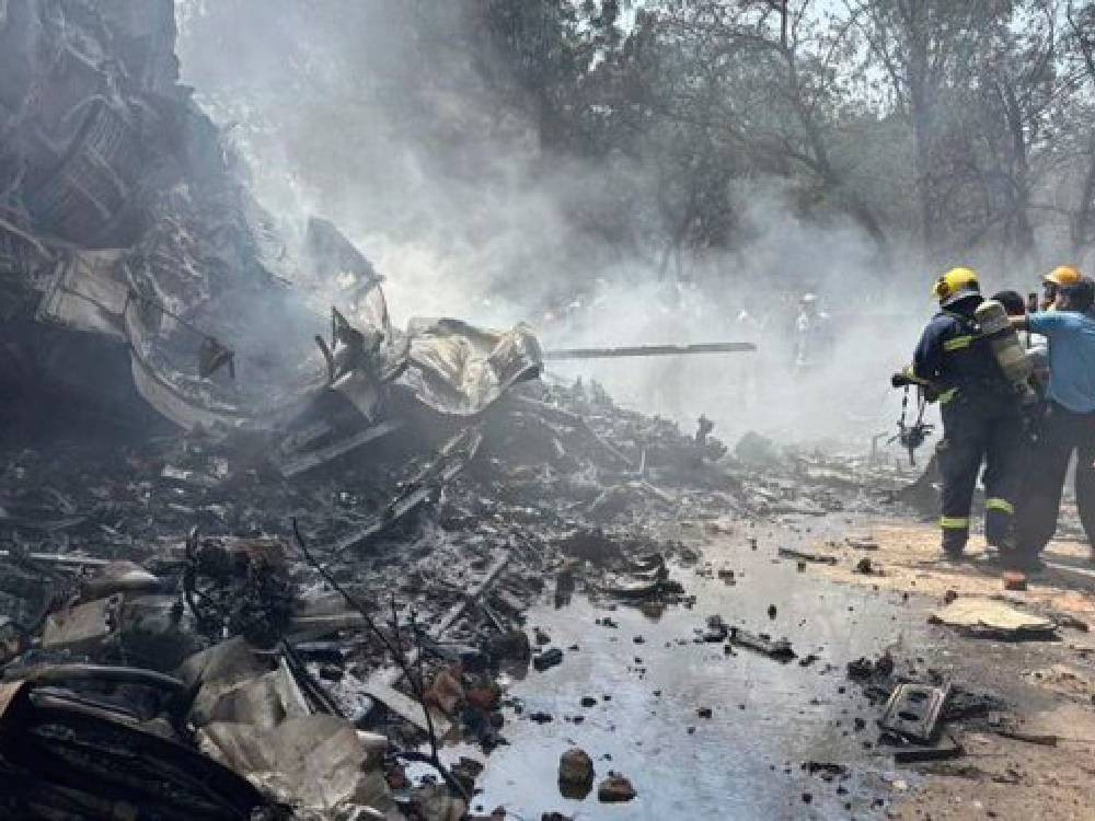 Milagrosamente un hombre sobrevive al accidente aéreo de Air India