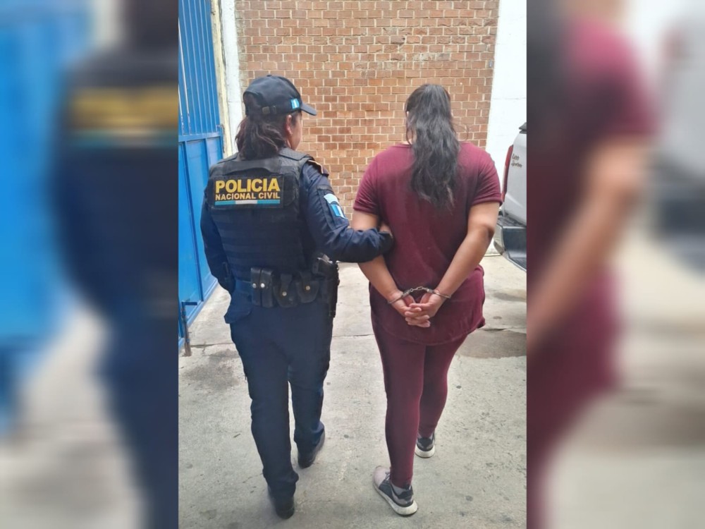 Mujer es capturada en Huehuetenango tras asaltar a su madre