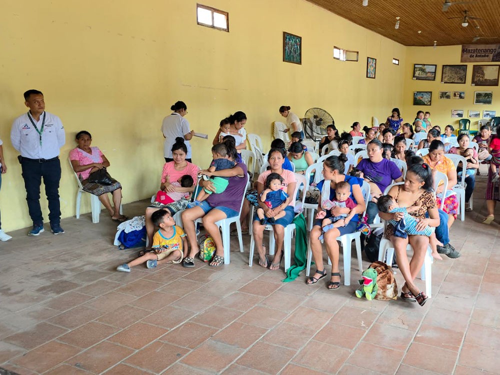 Municipalidad trabaja para combatir los casos de desnutrición en Mazatenango
