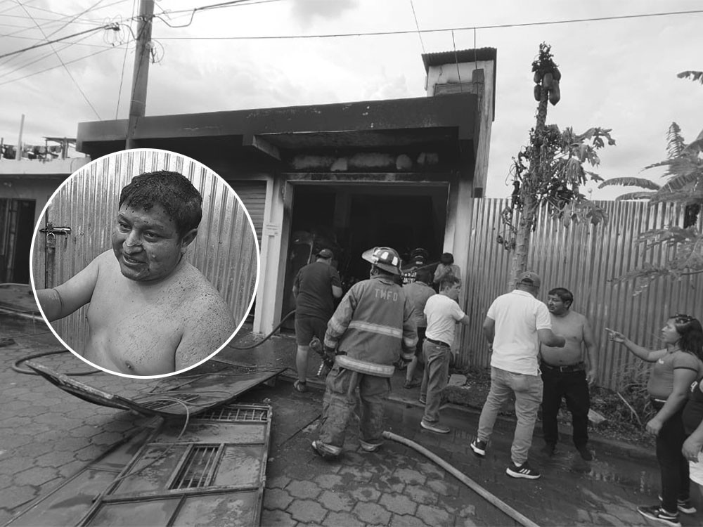 Padre de familia fallece tras intentar salvar documentos en incendio
