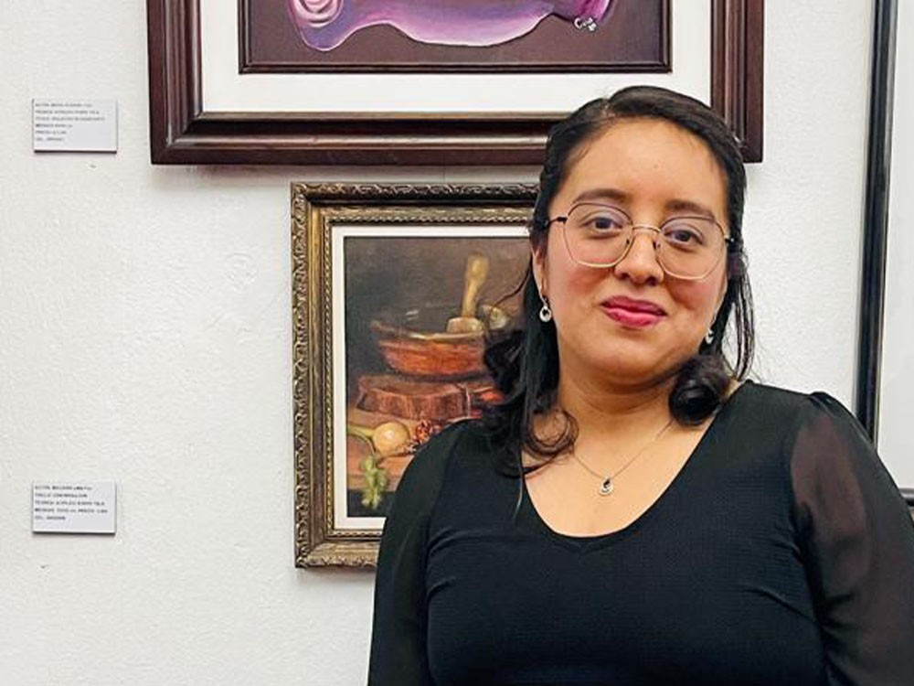 “No hay edad para crear arte. El límite es uno mismo”: artista María Eugenia Cua Ordoñez