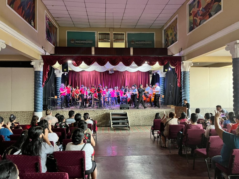 Orquesta Esperanza Azteca de Mazatenango inicia con temporada de conciertos