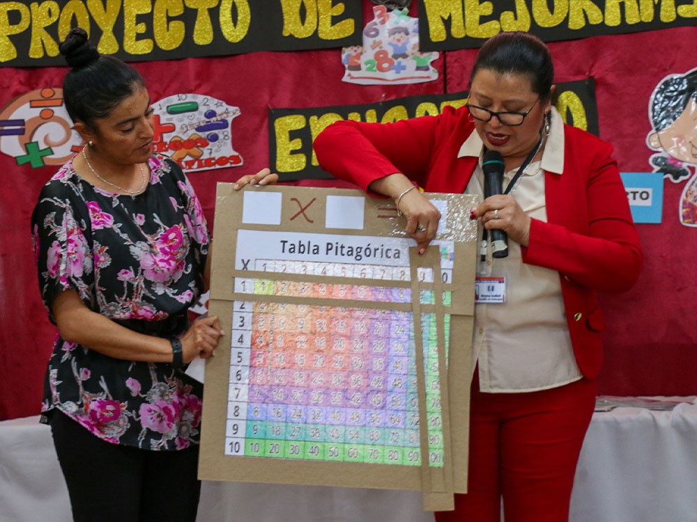 Presentan proyecto de mejoramiento educativo en escuela Dr. Roberto Molina