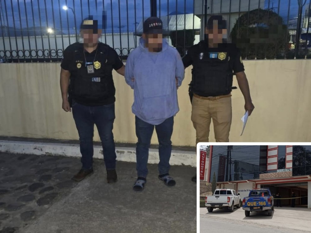 Presunto femicida capturado en Quetzaltenango por la muerte violenta de Glendy Esquivel 