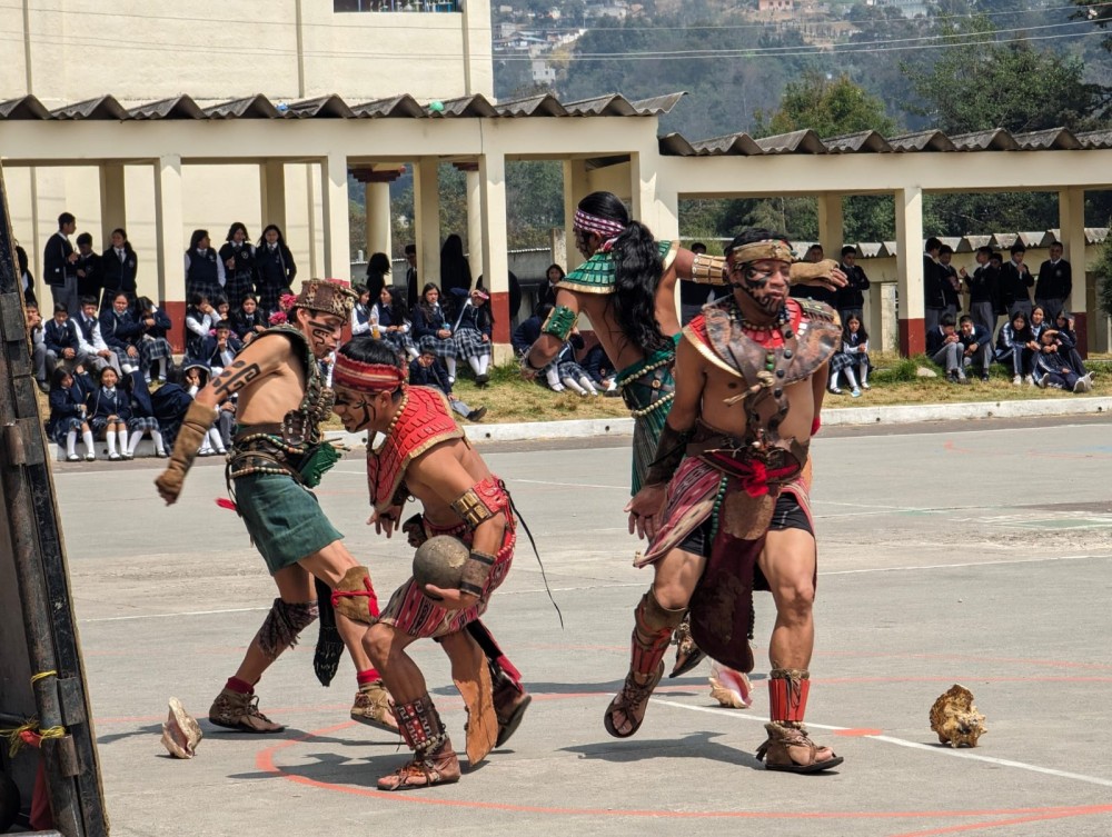 Promueven la práctica y valorización del juego de pelota maya