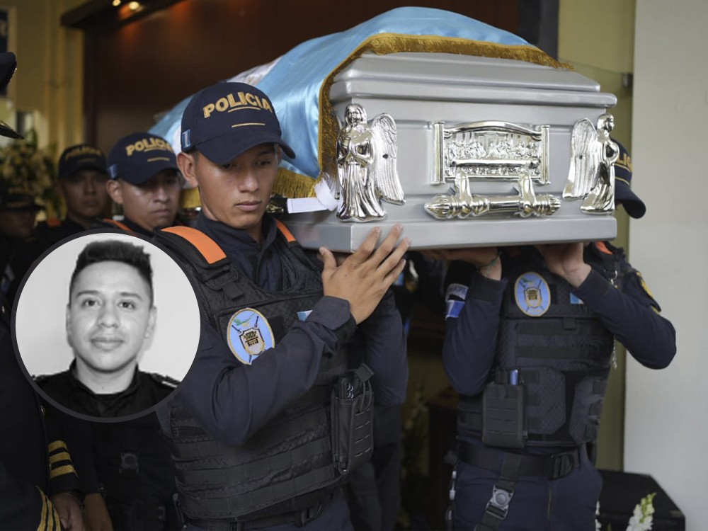 Rinden honores a policía que falleció en cumplimiento del deber