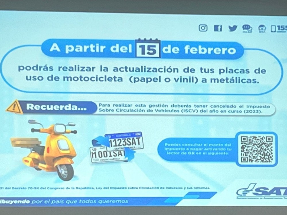 SAT presenta facilidades para el proceso del registro fiscal de vehículos