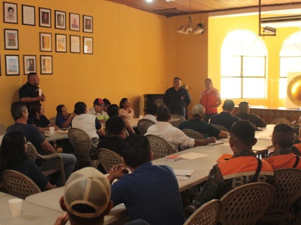 Suchitepéquez refuerza preparación institucional ante temporada de lluvias