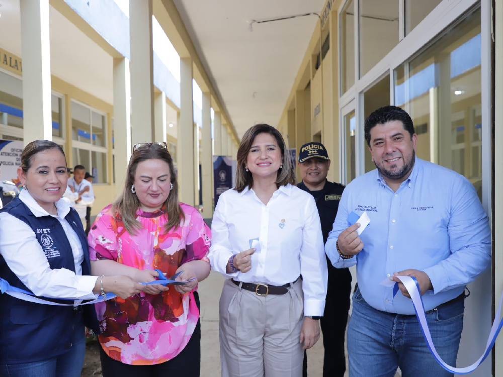 Vicepresidenta inaugura en Quetzaltenango oficina contra la trata de personas