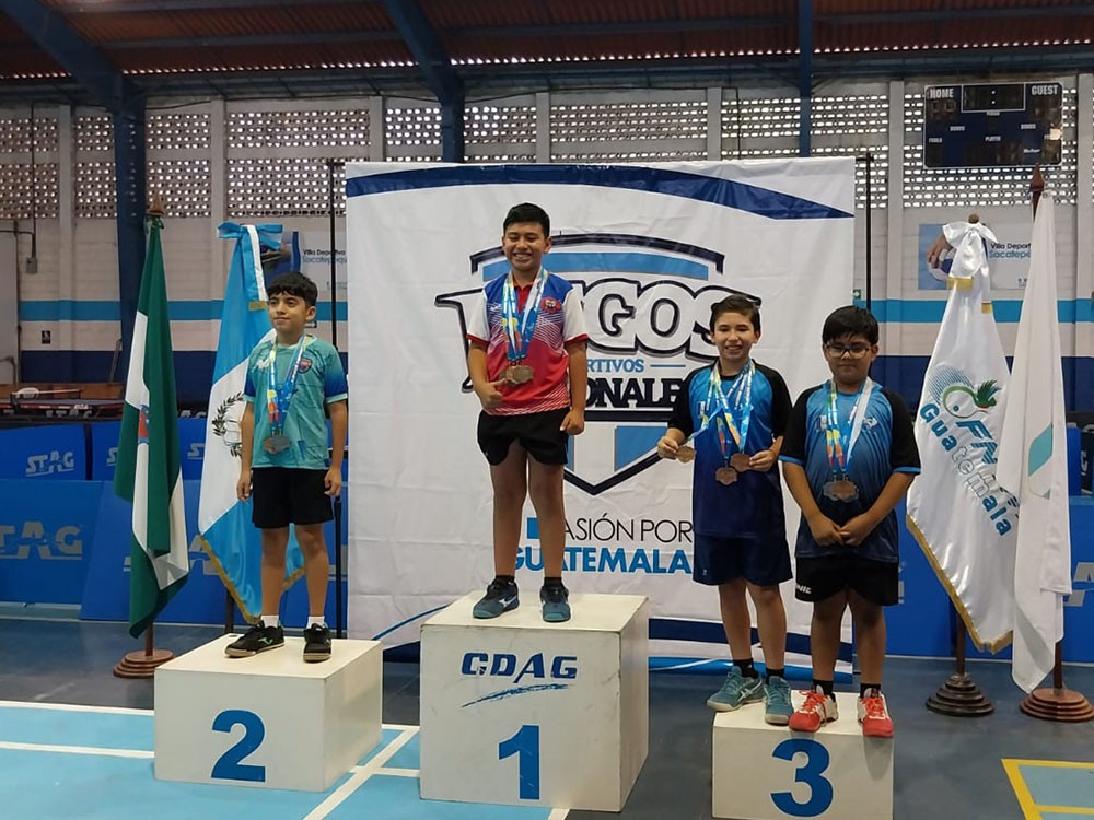 Xela destaca en selectivo nacional de tenis de mesa