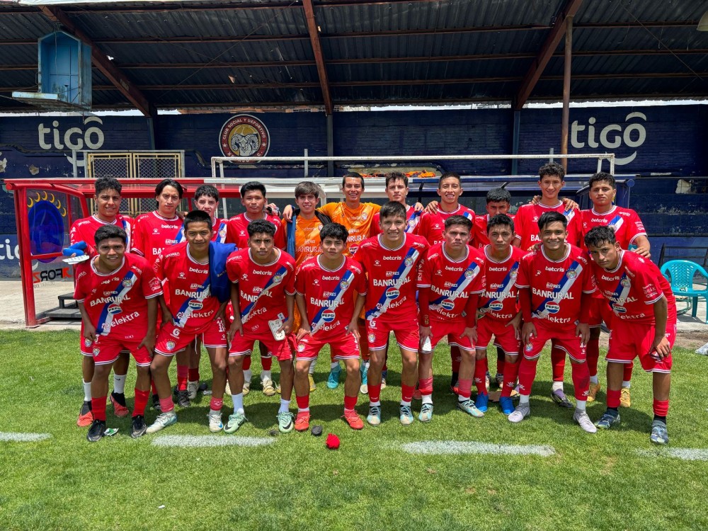Xelajú Sub 20 avanza a la liguilla tras sumar 35 puntos