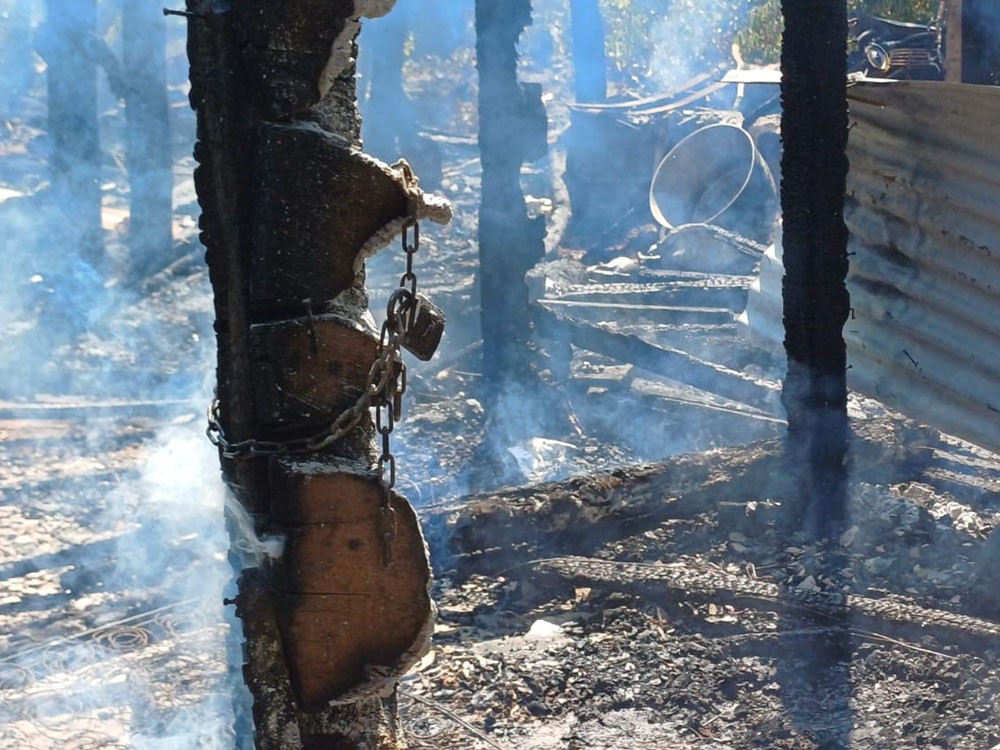 Gemelas mueren calcinadas en un incendio en Quetzaltenango