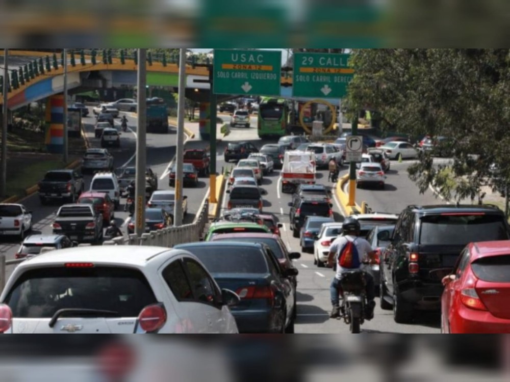 2.2 millones de vehículos han pagado el impuesto de circulación en Guatemala