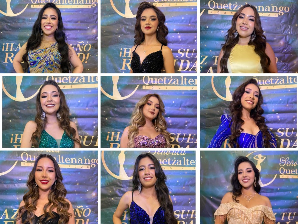 9 aspirantes buscan la corona de Señorita Quetzaltenango